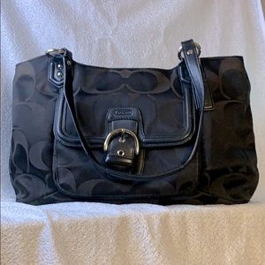 Coach Campbell signature belle carry all.